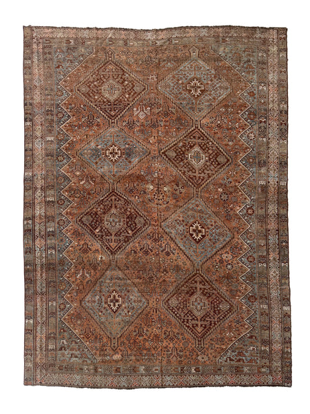 51×103\"Winter wonderland” ViNTAGE RUG nuLOOM Verona Vintage Persian Blue 5 ft. x 8 ft. Oval Rug